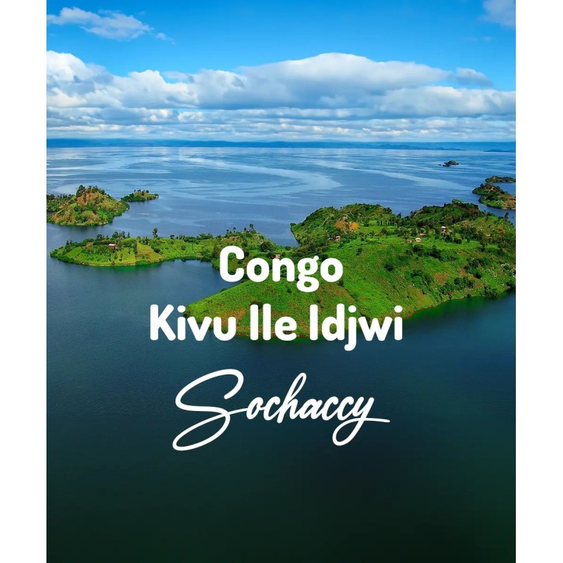 Kongo Kivu Ile Idjwi | Świeżo Palona Arabica | Kawa Ziarnista|Palarnia Kawy Sochaccy|Kongo