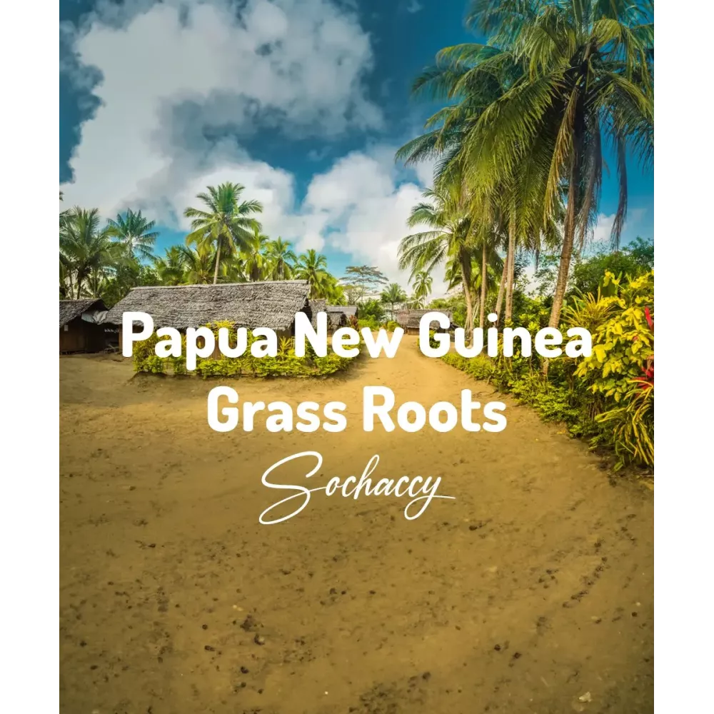 Kawa Papua Nowa Gwinea Grass Roots | Świeżo Palona Arabica | Rzemieślnicza Kawa Ziarnista
