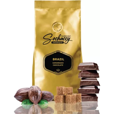 Jak smakuje kawa ziarnista świeżo palona Brazylia Cemorrado Chocolate