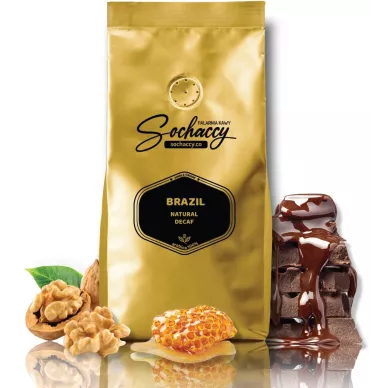 Jak smakuje kawa ziarnista świeżo palona Brazylia Natural Decaf Palarnia Kawy
