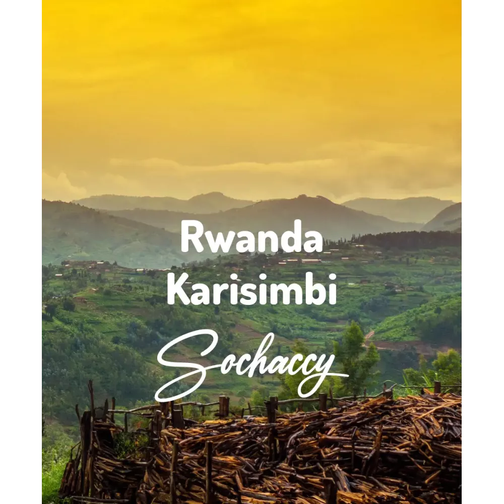 Kawa Rwanda Karisimbi Świeżo Palona Arabica Kawa Ziarnista