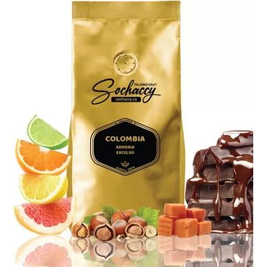 Jak smakuje Kolumbia Armenia Excelso Świeżo Palona Arabica Kawa Ziarnista