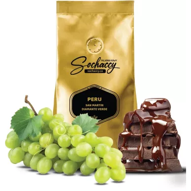 Jak smakuje Peru Diamante Verde Świeżo Palona Arabica Kawa Ziarnista