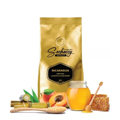 Jak smakuje Nikaragua La Bastilla San Pedro Świeżo Palona Arabica Kawa Ziarnista