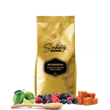 Jak smakuje kawa Nikaragua Maragogype Superiore Candida Świeżo Palona Arabica Kawa Ziarnista