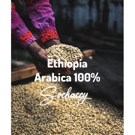 Etiopia Arabica 100% 1kg | Świeżo Palona | Kawa Ziarnista