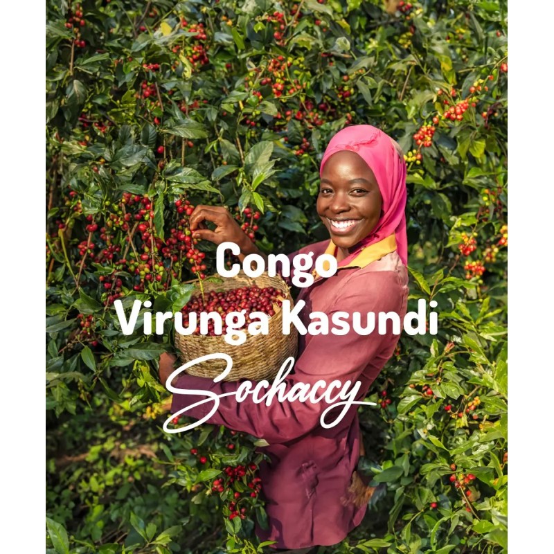Kawa Kongo Virunga Kasundi | Świeżo Palona Arabica | Kawa Ziarnista Rzemieślnicza Palarnia Kawy