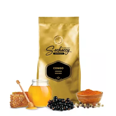 Jak smakuje kawa Kongo Virunga Kasundi Świeżo Palona Arabica Kawa Ziarnista Rzemieślnicza Palarnia Kawy