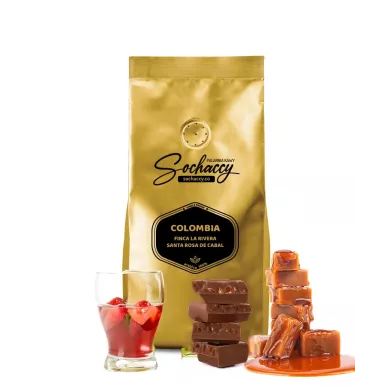 Jak smakuje kawa Kolumbia Santa Rosa de Cabal Świeżo Palona Arabica Rzemieślnicza Kawa Ziarnista