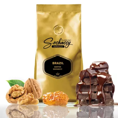 Jak smakuje Kawa Brazylia Santos Sochaccy Kawa Ziarnista Świeżo Palona Arabica
