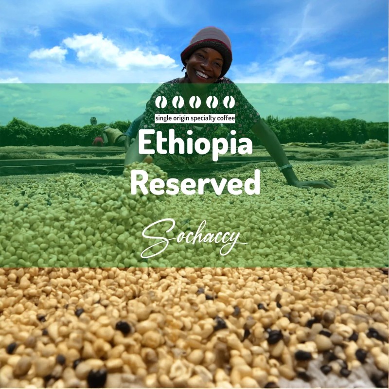 Kawa Etiopia Reserved | Świeżo Palona Arabica | Kawa Ziarnista | Sochaccy.Co |Etiopia