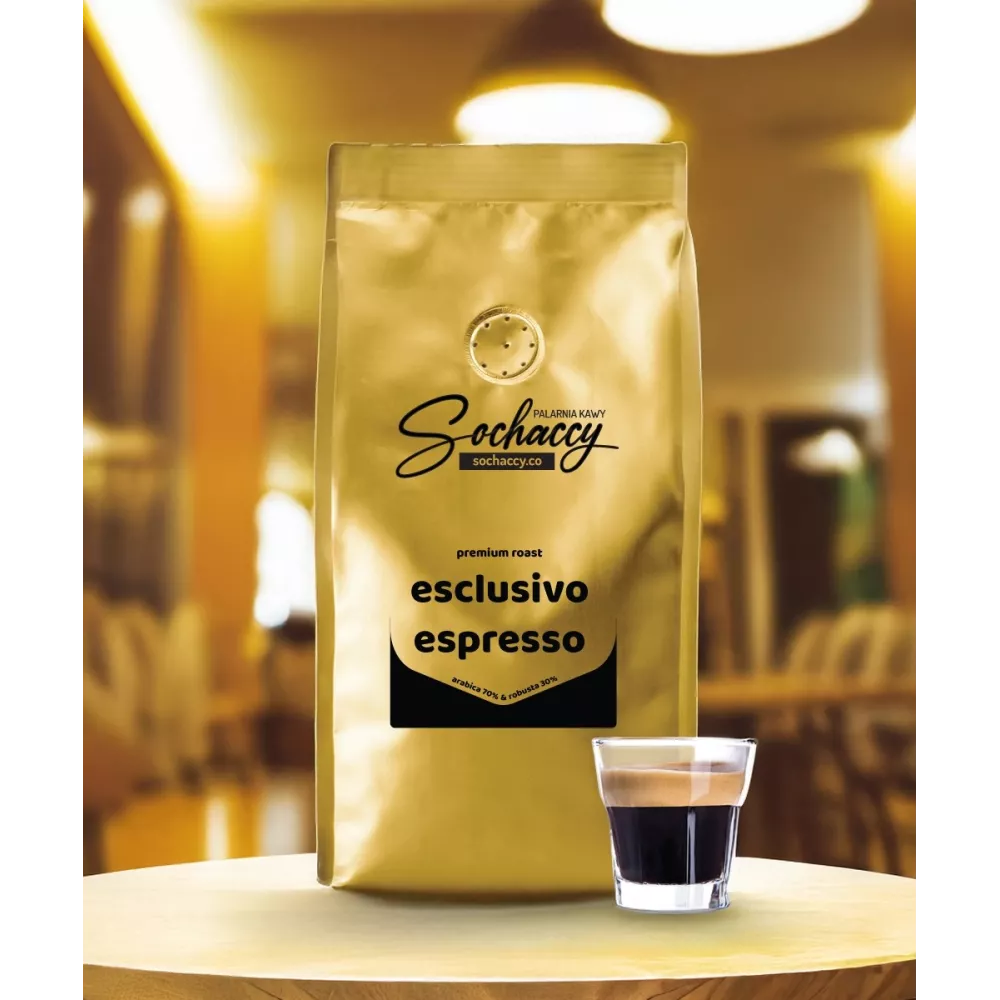 Esclusivo Espresso | Kawa Sochaccy | Świeżo Palona Kawa Ziarnista