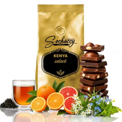 Kenia Select | Świeżo Palona Arabica | Kawa Ziarnista