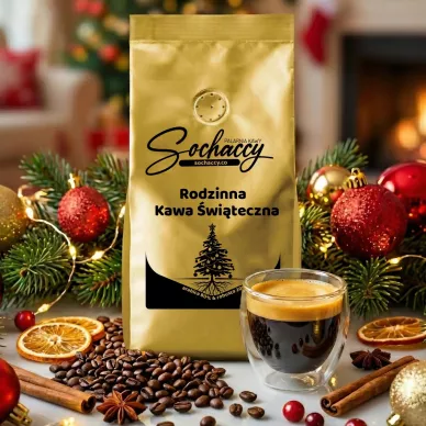 Rodzinna Kawa Świąteczna | Kawa Sochaccy | Świeżo Palona Kawa Ziarnista