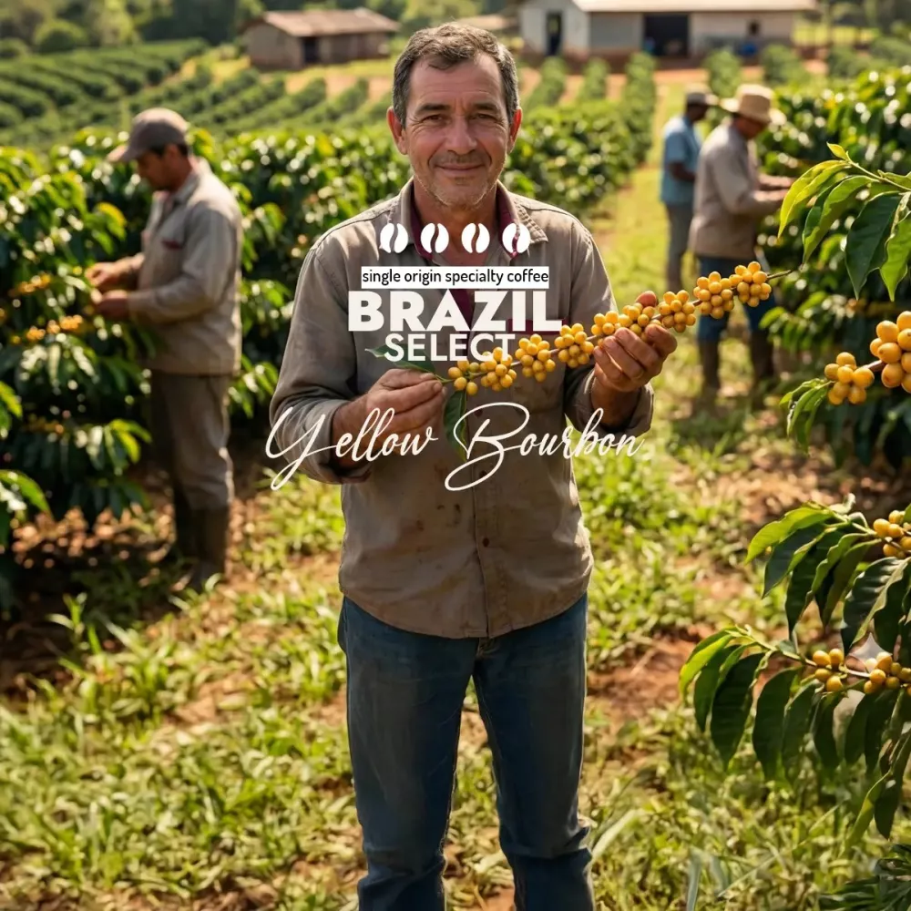 Brazylia Select Yellow Bourbon | Kawa Ziarnista | Palarnia Kawy Sochaccy